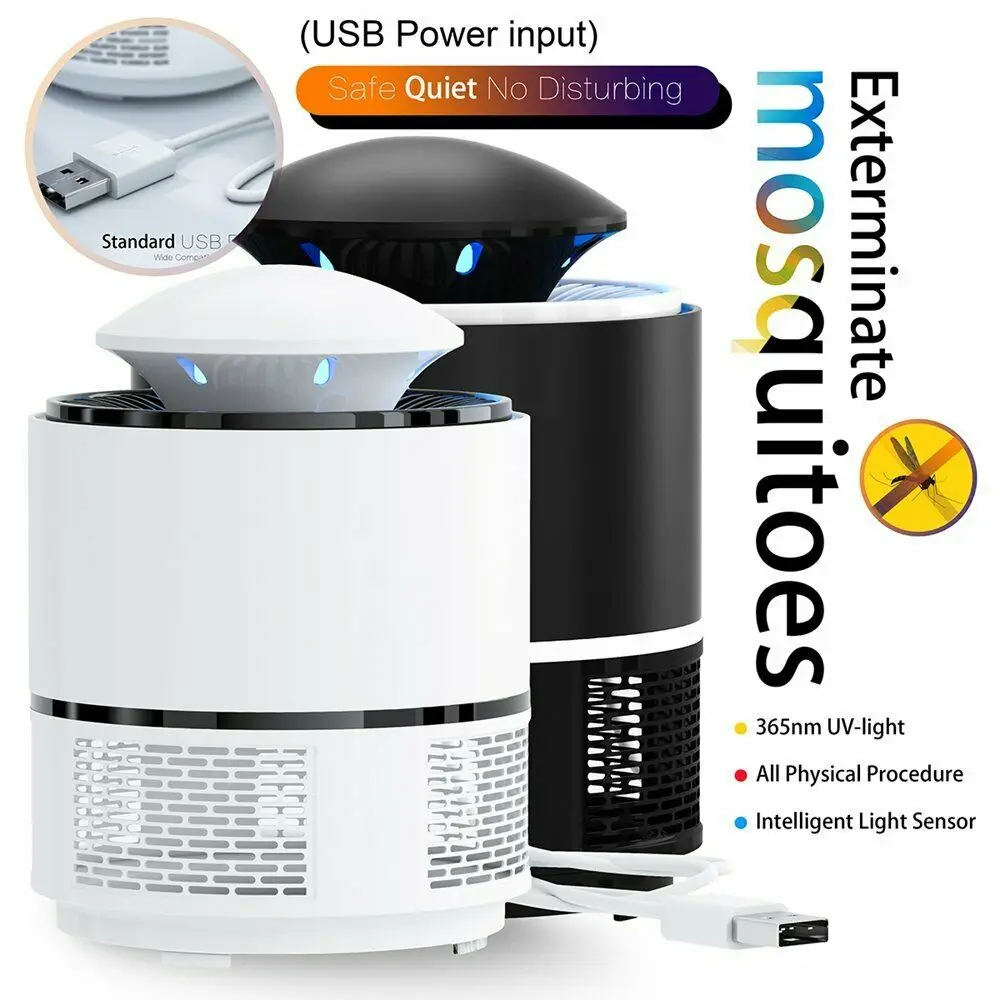 

Electric Fly Bug Zapper Mosquito Insect Killer Lamp LED Light Trap Pest Control