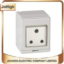 Высокое качество поверхностного монтажа настенный переключатель водонепроницаемый Южная Африка тип розетки 16A/250 v настенная розетка