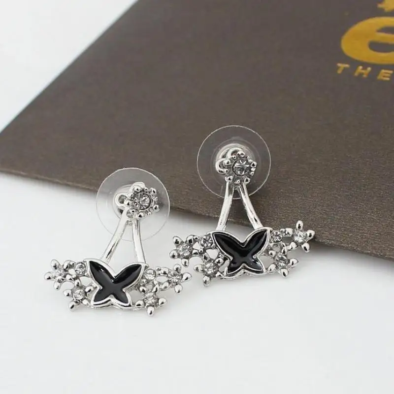 

Europe And The United States Burst Fashion Jewelry Earrings Water Drops Flowers / Bow /post-hanging Earrings Wholesale For Women