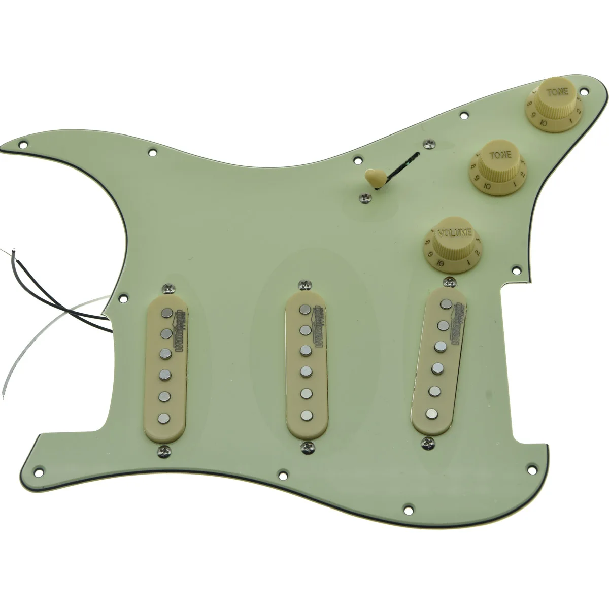 KAISH заряженные электрогитары Pickguard Prewired Pickguard с звукоснимателями Wilkinson для Fender Strat Сделано в США или Мехико