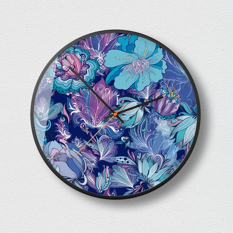 Оригинальные часы с индивидуальным характером Тихая домашняя жизнь висят