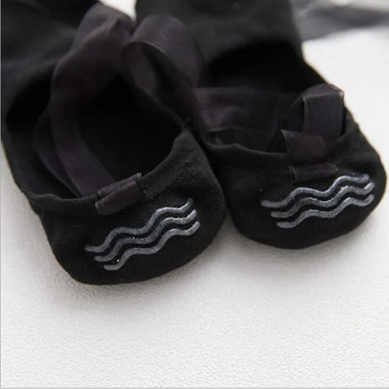 JMS Kasenbely Черный Антискользящий носки кружевные носки тапочки женские тапочки с пальцами носки женские жемчужные незаметные носки