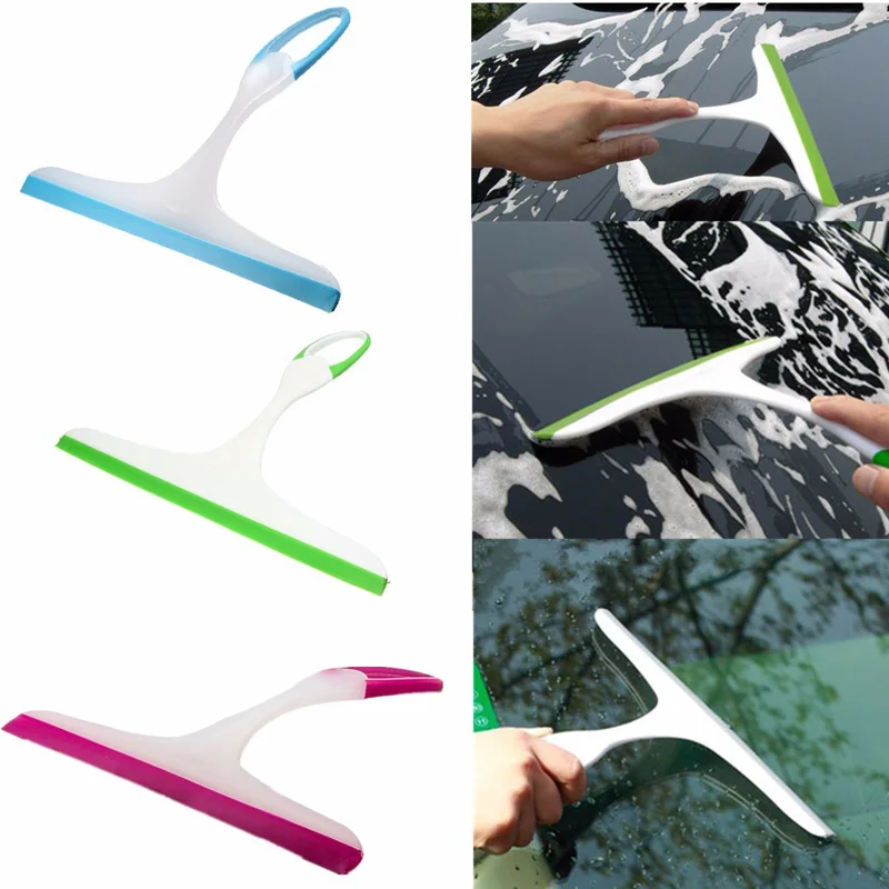 

Glass Window Soap Wiper Cleaning Squeegee Car Home Shower Bathroom Tile Mirror