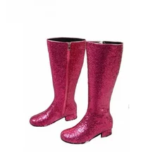 Новейший Блестящий глиттер; сапоги до колена; женские высокие сапоги на толстом каблуке с круглым носком; зимние сапоги на молнии сбоку; Цвет серебристый, золотой