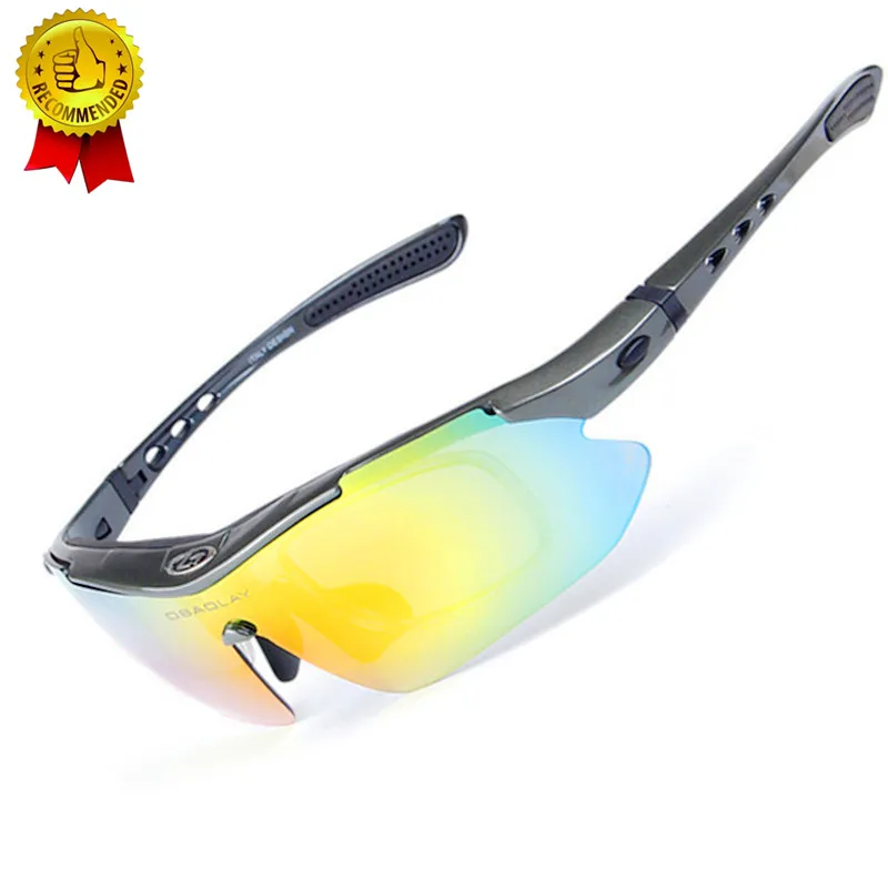 OBAOLAY Men Polarized Cycling Sunglasses Women Sports Road Bicycle Glasses MTB Bike Sun Glasses Fishing Goggles Running Eyewear