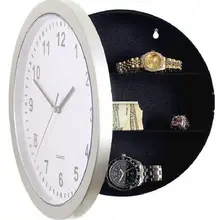 Настенные часы с сейфтовой коробкой креативный органайзер для экономии пространства горячие продажи для гостиной украшения дома настенные часы