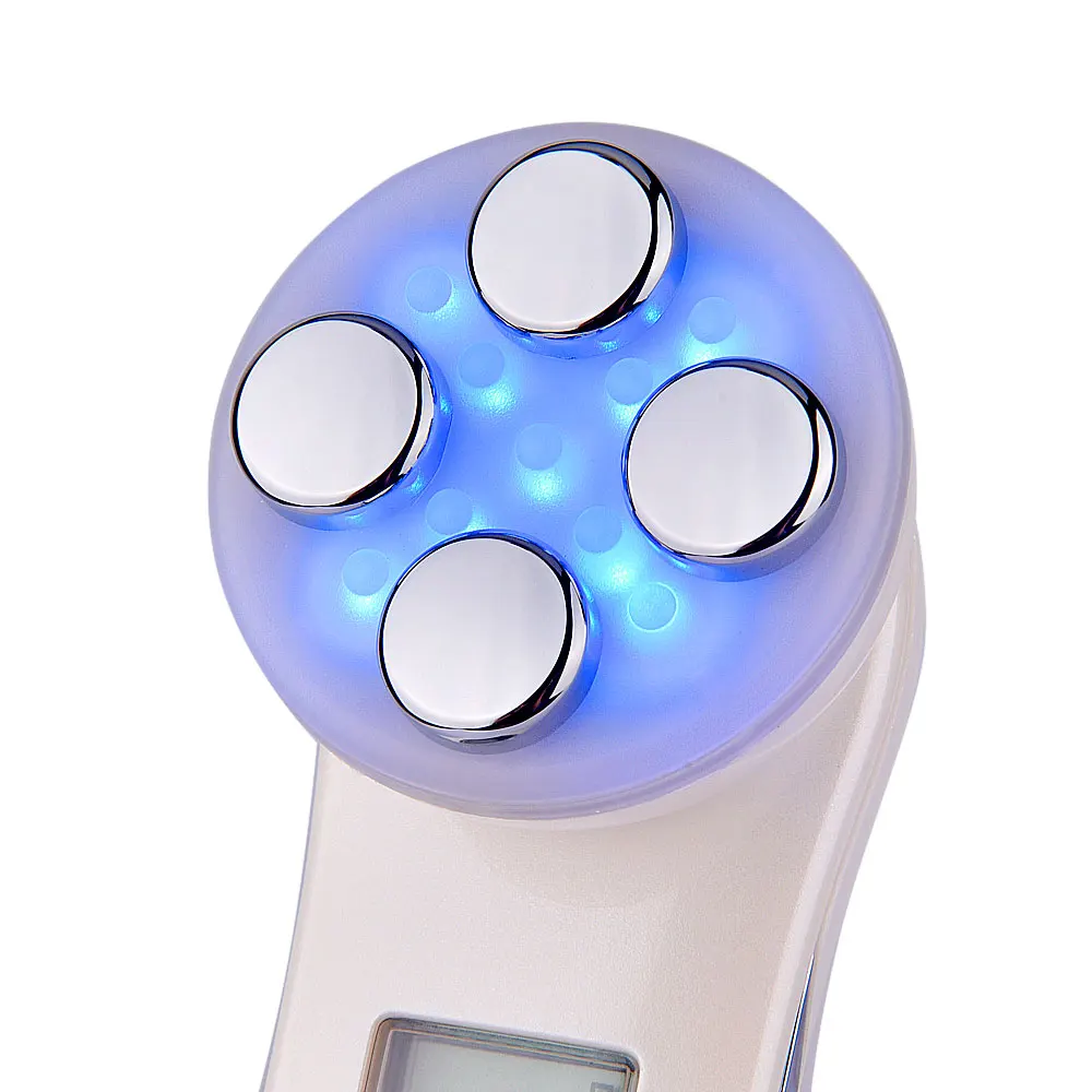 Rejuvenescimento da Pele Mesotherapy para Apertar o Tratamento de Beleza Eletroporação Fóton Facial Radiofrequência Ems Face Lift Led rf 9 Utensílios de cuidado facial