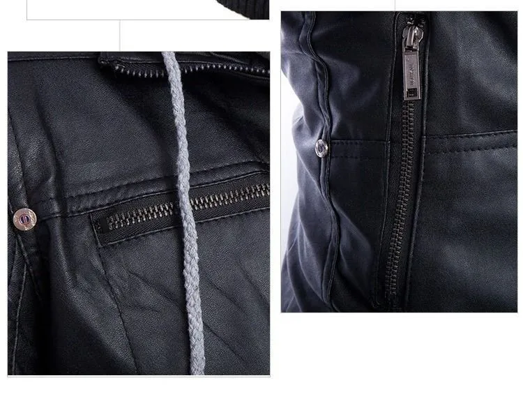 jaqueta de couro promoção