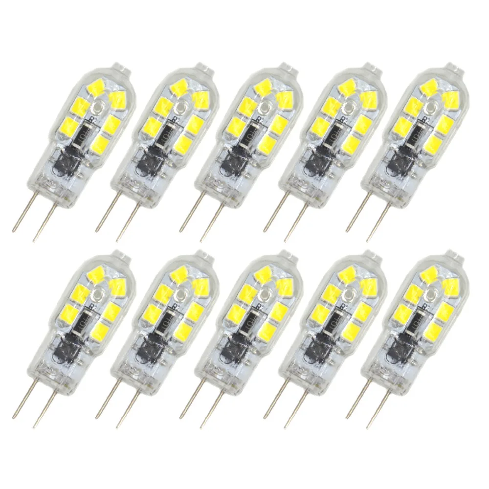 AC220V 2 W Non Dimmable G4 Base LED Bulbs, Daylight White 6000K, Bi Pin