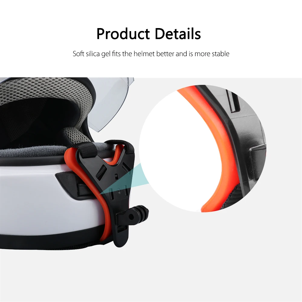 Vamson для Go Pro Hero 7 6 5 полный шлем Gopro аксессуары комплект подбородок держатель Xiaomi Yi