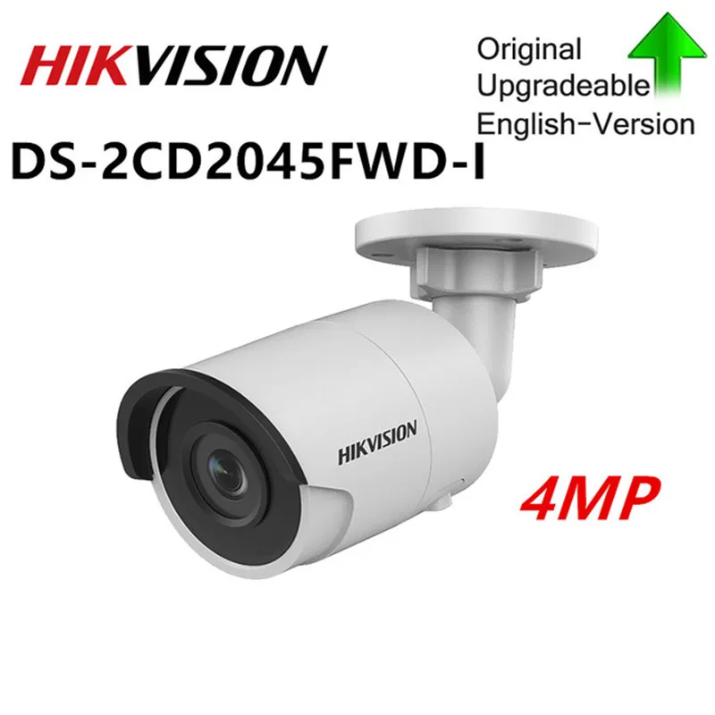 

HIKVISION Original 4 MP IR Fixed Bullet Network Camera DS-2CD2045FWD-I CCTV POE network Video Surveillance Camera