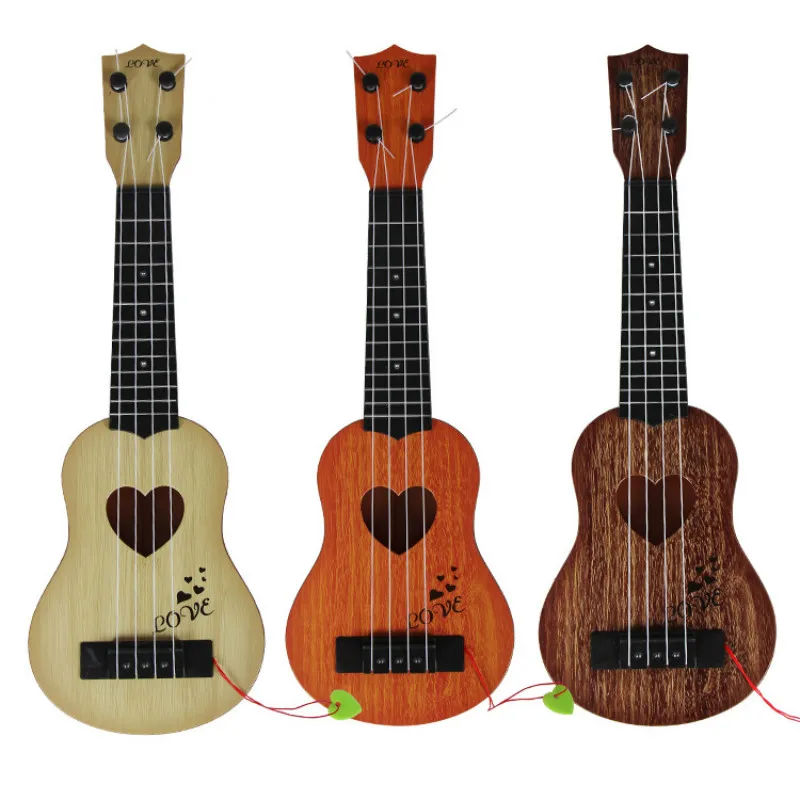 Раннее детство образование гитары игрушка Классическая Гавайские гитары укулеле гитара моделирование маленькая гитара детский сад