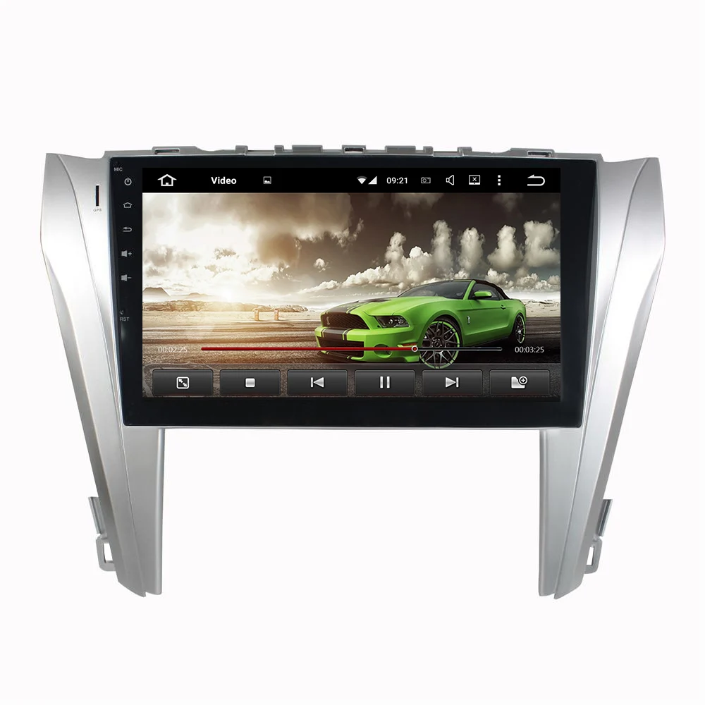 Octa core 2 DIN 10.1 &quotAndroid 6.0 автомобиль Радио видео DVD GPS для Toyota Camry 2014 2015 с 4 ГБ