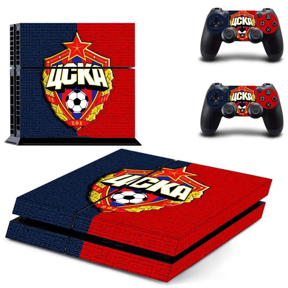 Футбол PS4 Кожа Наклейка виниловая для sony Playstation 4 консоль и контроллер PS4 Кожа Наклейка - изображение