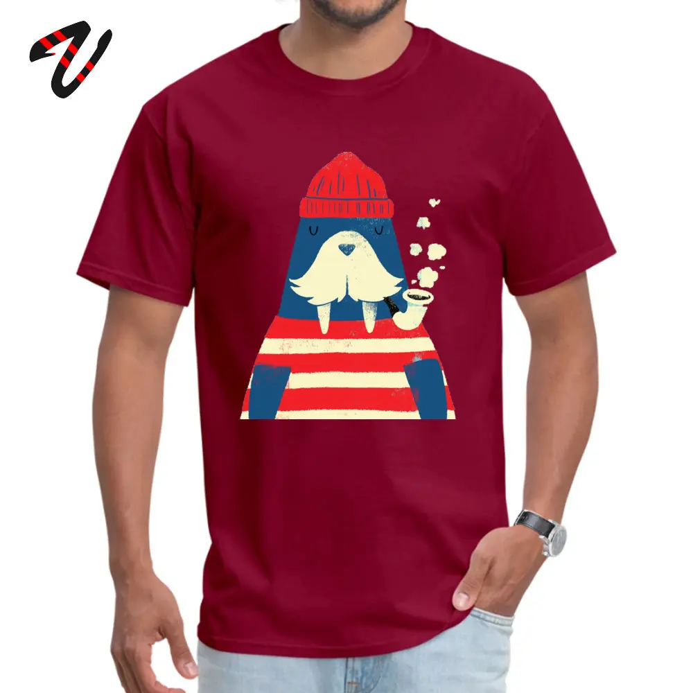 Printed On Short Sleeve T Shirt Autumn O-Neck 100% Cotton Men Tshirts Y Printed On T Shirt Prevailing Wholesale 2018927Y08 maroon