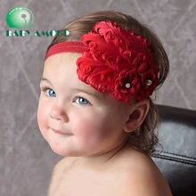 Милые детские повязки на голову, розовые повязки для волос, головные уборы для девочек, детская повязка на голову, 18 цветов