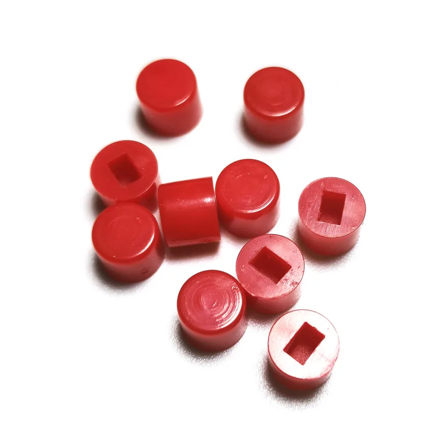 Self-locking Switch Cap Size 6*5mm Key Cover Suit for 5.8/7/8/8.5 Self-locking Switch Keys Rectangle Hole 3x2mm 10pcs/lot tactile button caps toggle switch rubber cap