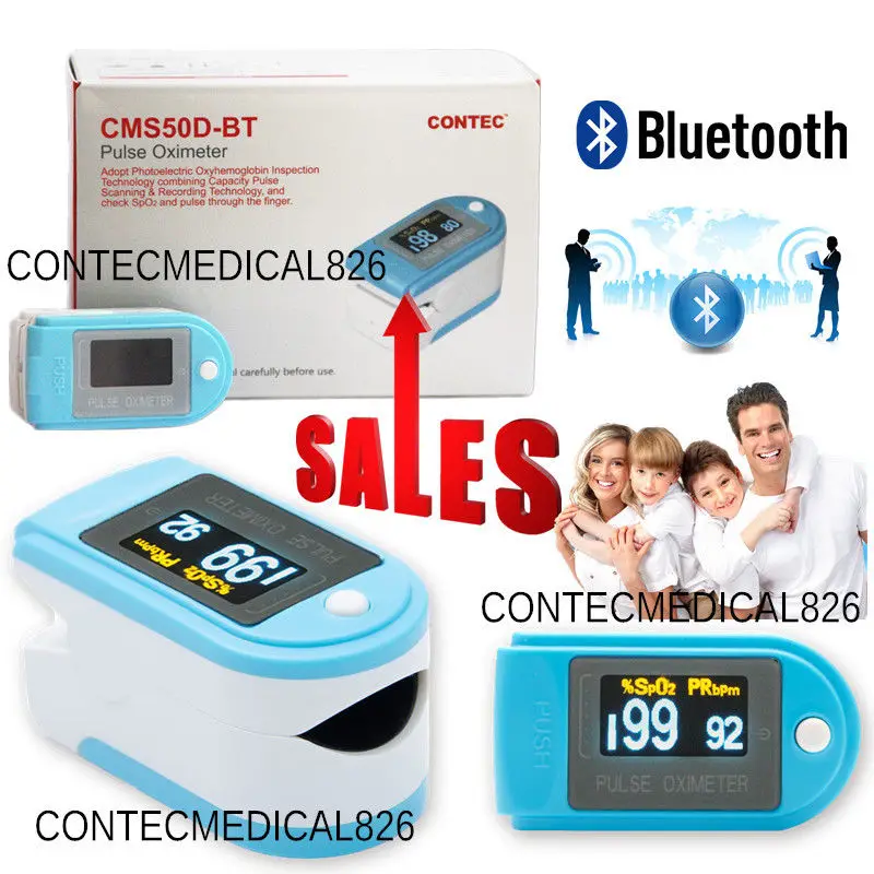 Contec CMS50D BT OLED Finger Tip Pulse Oximeter Bluetooth APP Analysis