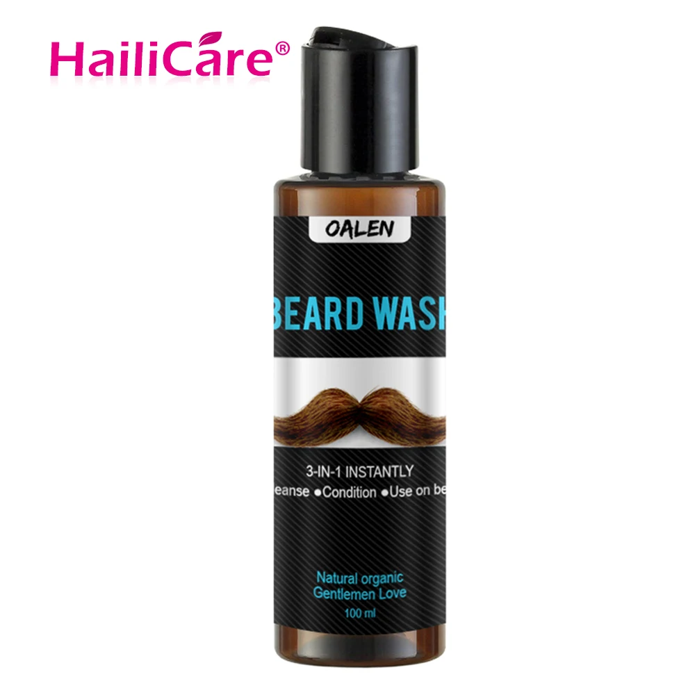 

Beard Wash Men's Beard Shampoo Deep Cleansing Nourishing Beard Cleanser Repair Conditioner Keep Beard Shaping Growth Liquid