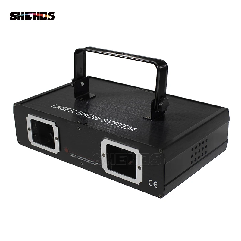 

4pcs/lot Laser Lamp 2 Head Laser Dual Hole Stage Effect DMX512 Lighting For Dance Floor And DJ Disco Party Christmas Decorations
