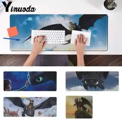 Yinuoda Беззубик Как приручить дракона большой Мышь pad PC компьютер коврик Размеры для 40x90 см игр мышь колодки