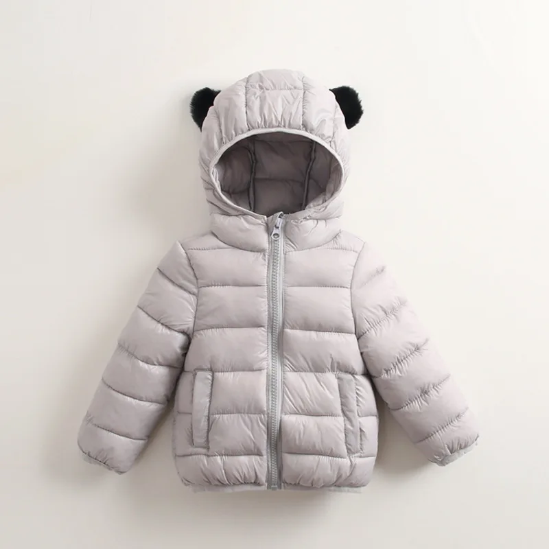 Зимний теплый пуховик для мальчиков и девочек Брендовое пальто с капюшоном Детская куртка, верхняя одежда парка для подростков Детские осенние куртки топы, Лидер продаж