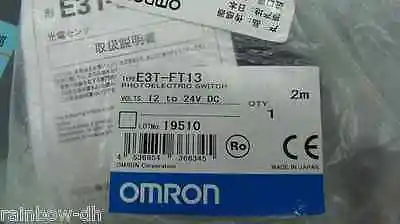 

DHL/EMS 2 PCS E3T-FT13 E3T FT13 NEW for OM-RON PLC Photoelectric Switch Sensor free shipping -D1