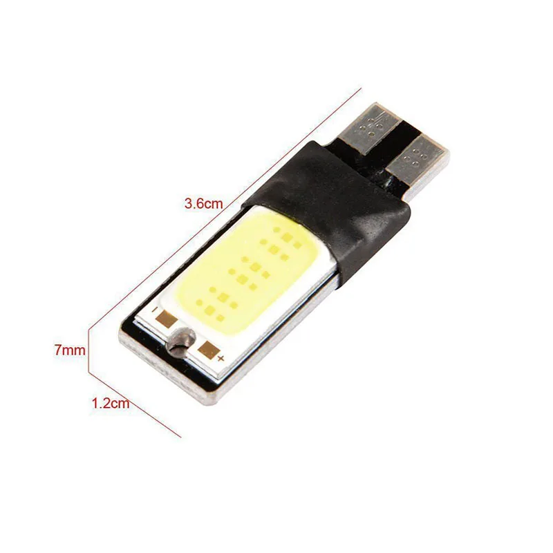 1x Высокая мощность t10 w5w led cob Автомобильные светодиодные 5w5 12v t 10 bule белые фары
