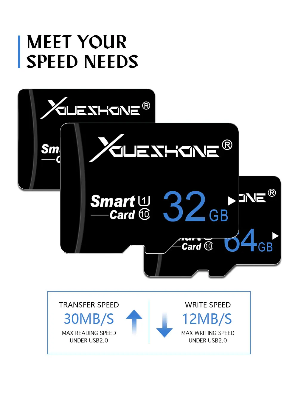 Новая карта памяти MicroSD класс 10 SDXC 128 ГБ 64 ГБ SDHC 32 ГБ/16 ГБ/8 ГБ micro sd карта TF карта tarjeta micro sd