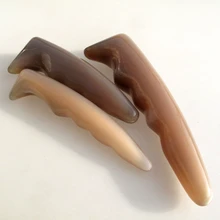 Натуральный Рог палочка для иглоукалывания массаж конус массажное устройство молоток