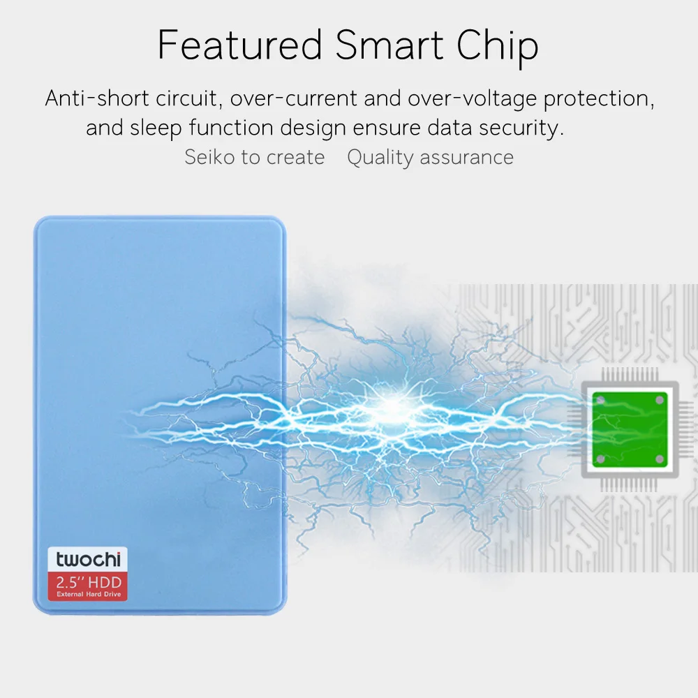 Внешний жесткий диск twotchi A1 2 5 дюймовый USB 3 0 внешний 80 Гб/120 ГБ/160 Гб/250 ГБ/320 Гб/500 Гб