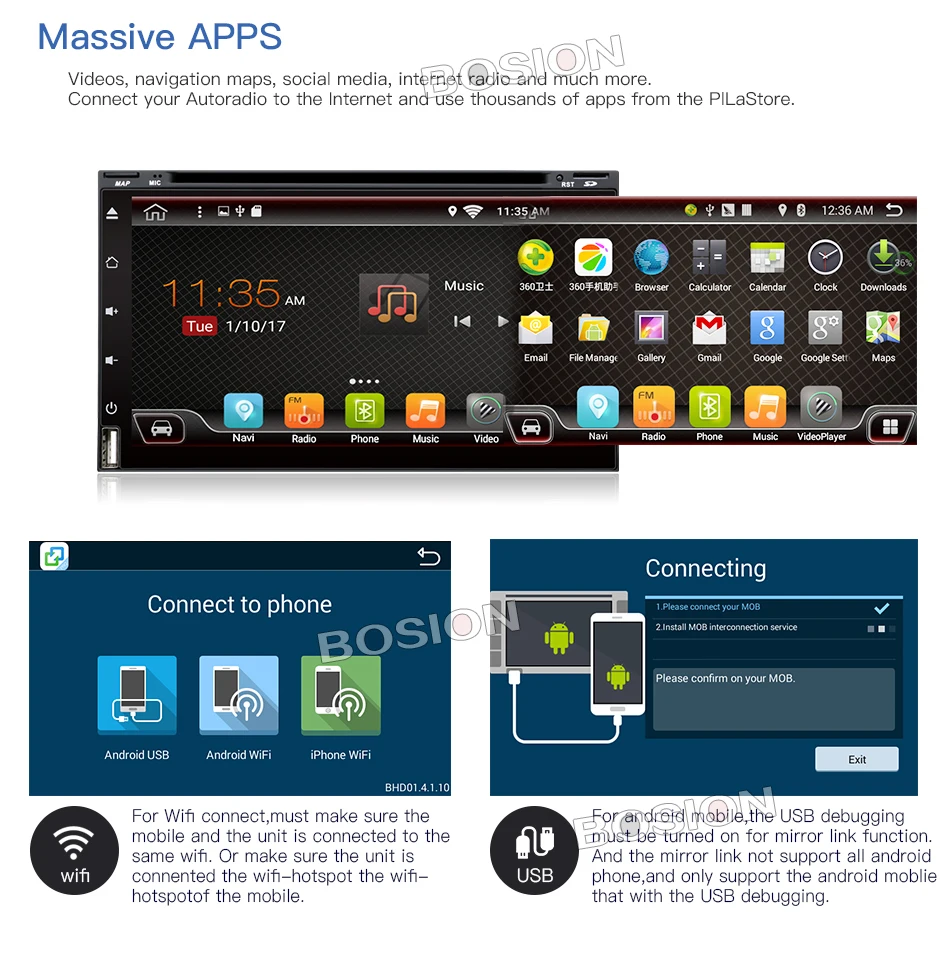 Clearance Quad Core Android 7.1 2 din Car  DVD Player GPS PC For Toyota Tiida Qashqai Sunny X-Trail Paladin Frontier Patrol Versa Livina 30