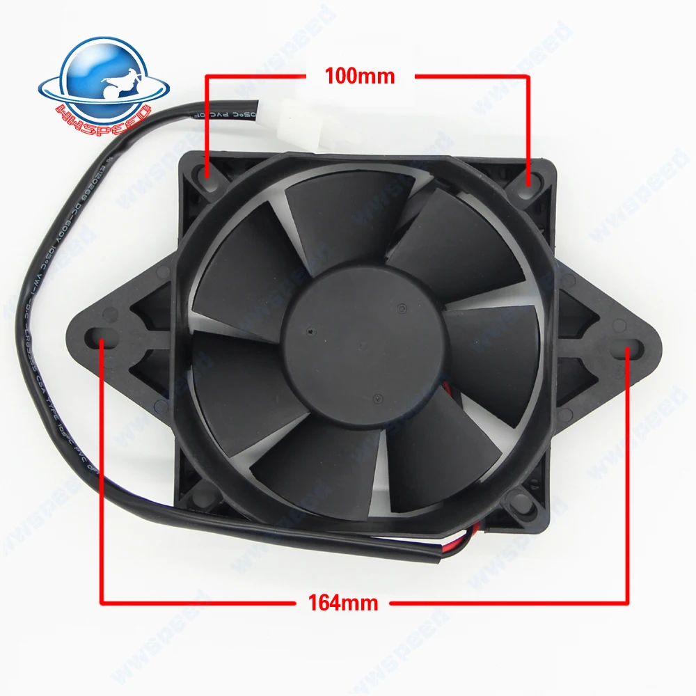 12 Volt Oil Cooler New Electric Radiator Cooling Fan For 200 250 cc