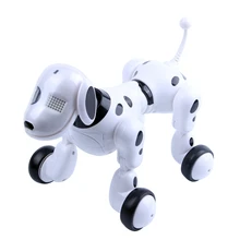 Беспроводной пульт дистанционного управления умный робот собака Ван Син электрическая собака Раннее Образование Развивающие игрушки для детей(белый