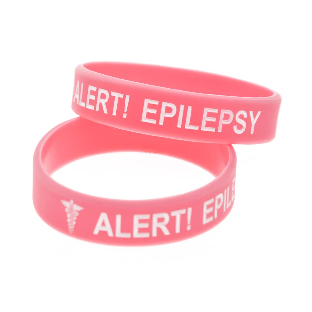 Silicone Medic Alert Bracelet Epilepsy | Children Epilepsy Bracelets - 1pc  Wristband - Aliexpress