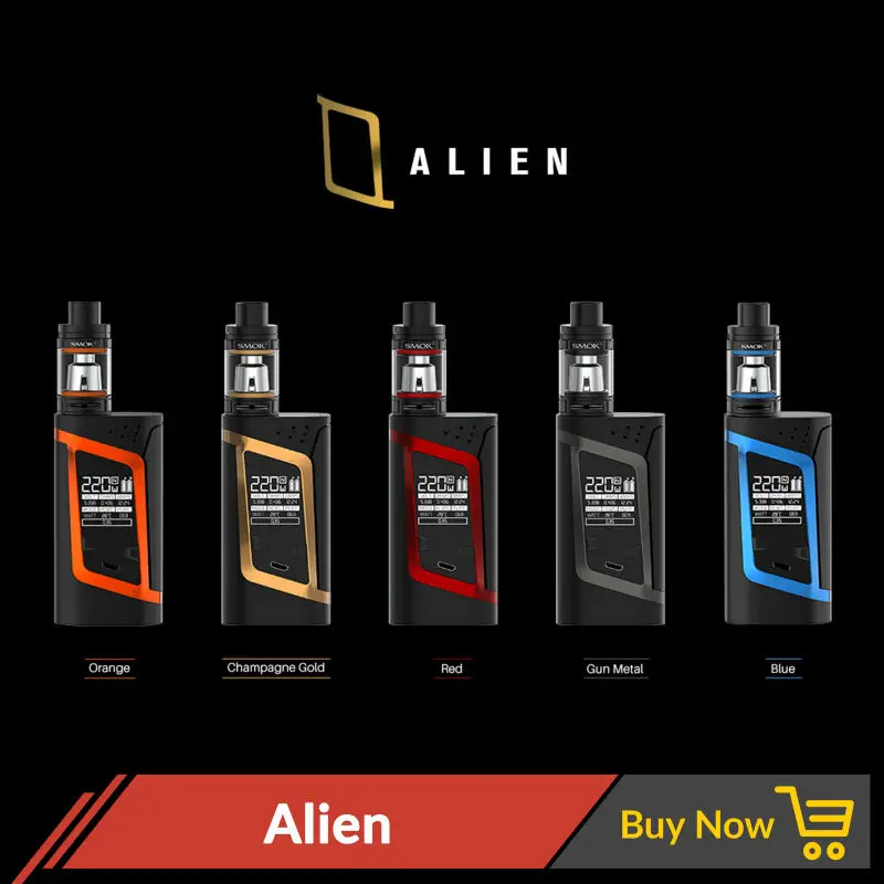 Prix pour D'origine 220 W SMOK Alien cigarette électronique mod avec Smok TFV8 bébé Réservoir Atomiseur SMOK Alien kit V8 Baby-T8 V8 Baby-Q2 Core Prix pour D'origine 220 W SMOK Alien cigarette électronique mod avec Smok TFV8 bébé Réservoir Atomiseur SMOK Alien kit V8 Baby-T8 V8 Baby-Q2 Core