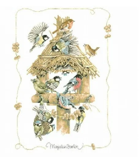 

14CT Cross Stitch Embroidery Sets Kits Nest Home House 46x60cm CS-042ANI