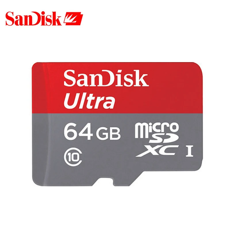 SanDisk Карты Памяти 64 ГБ 32 16 Карта Micro Sd SDHC Ultra SDXC Class 10 С10 TF до 80 МБ/с. 533X Оригинальные