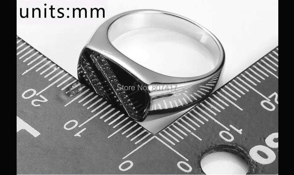 Eulonvan винтажные мужские пальчиковые кольца из стерлингового серебра 925 для мужчин Черная смола ювелирные изделия и аксессуары S-3777 Размеры 7 8 9 10 11 12 13