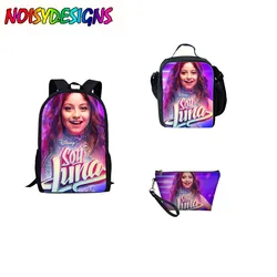 Soy Luna Niña Imprime Bolsas Escolares para Niños Set 3 Pcs Almuerzo Bolsas de Comida Útiles Escolares para Niños Niños Mochila Mochila Niños Grandes Soy Luna Niña Imprime Bolsas Escolares para Niños Set 3 Pcs Almuerzo Bolsas de Comida Útiles Escolares para Niños Niños Mochila Mochila Niños Grandes