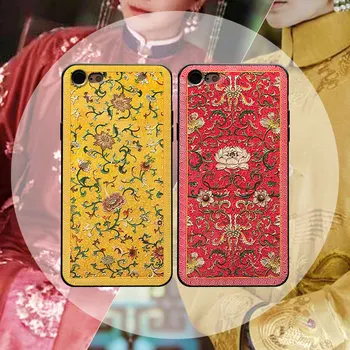 

Story of Yanxi Palace Phoenix robe Dragon robe Emperor court Emboss case For Iphone 6 6s Plus Cover case Chinese