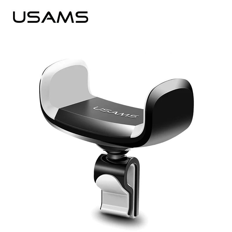 USAMS Car Phone Holder for Iphone 7 6 5S Air Vent Mount Car Holder 360 Degree Ratotable Support Mobile Car Phone Stand