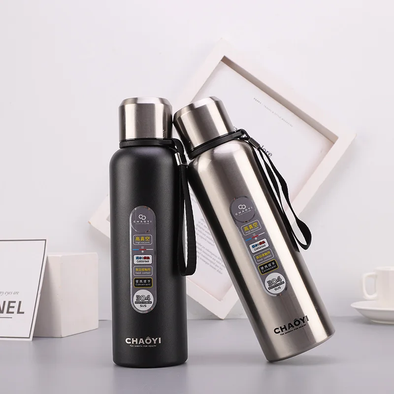 

600 ml insulated sport thermos water bottle Stainless steel keep thermo cup mug vacuum flask thermocup