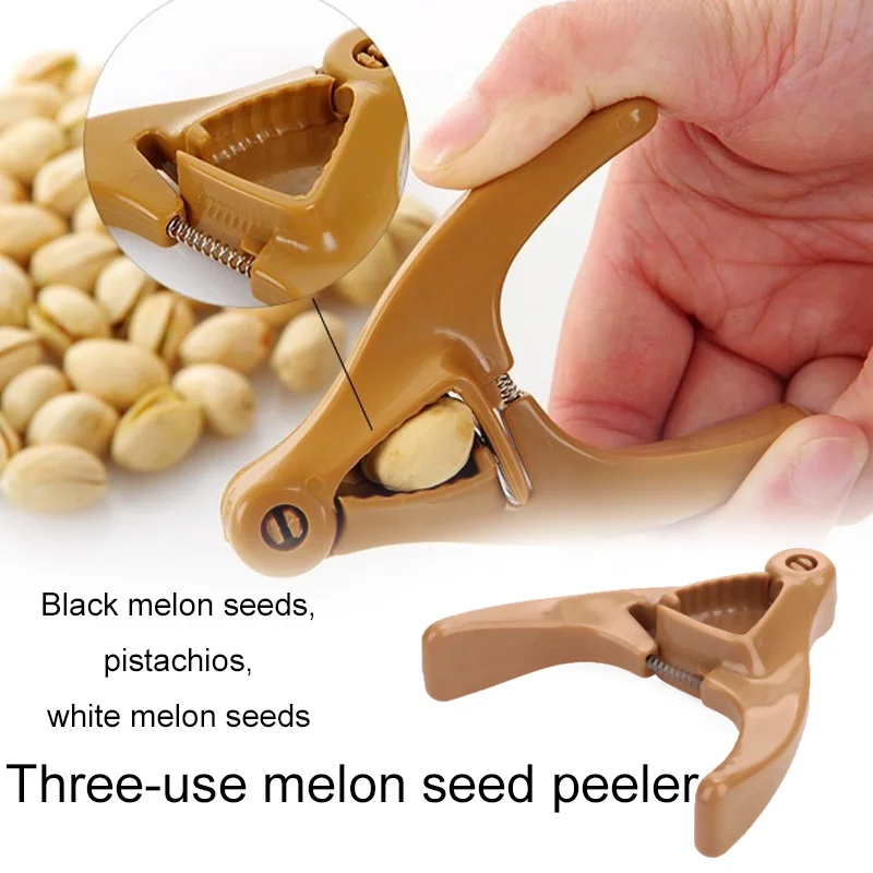 

Nordic Melon Seed Sheller Seeds Plier Scissor Health ABS Safety Old Man Easy A Folder Family Seed Sheller Tough Texture Mini