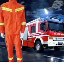 Anti-haute température feu d'urgence costume de sauvetage anti-usure ignifuge isolation sauvetage secours en cas de catastrophe costume de sauvetage