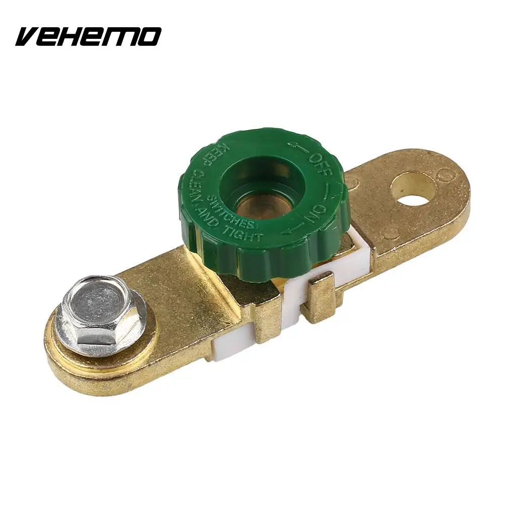Vehemo Auto Car Motorcycle Side Post Power Cut Off Switch Batteries