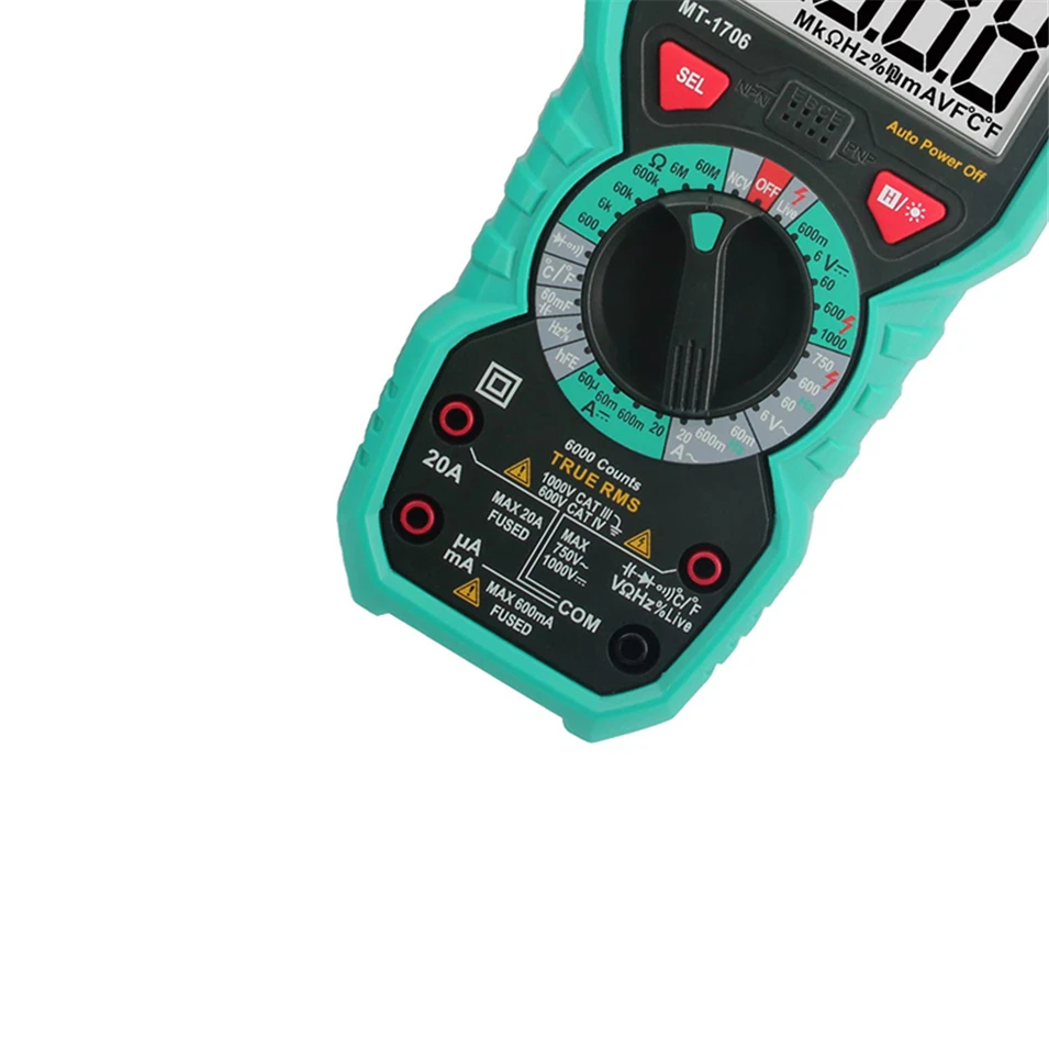 Pro'skit MT 1706 True RMS Высокоточный Мультифункциональный мультиметр антигорящий номер