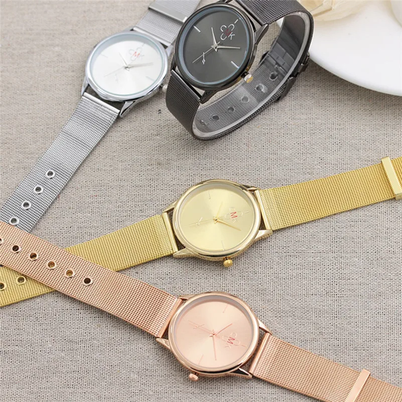 Fashion mens watches top brand luxury quartz-watch Classic Quartz Stainless Steel Strap WristWatch Clock relogio masculino M22 (3)