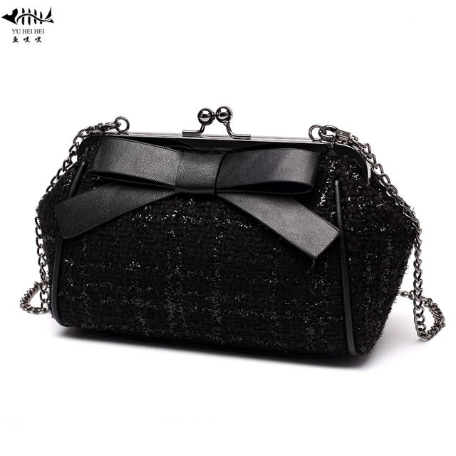 Kiss Lock Bags Small Lady Woman Chain Shoulder Cross Body Kiss Lock Bags Small Lady Woman Chain Shoulder Cross Body Women S Handbag Purse Bag