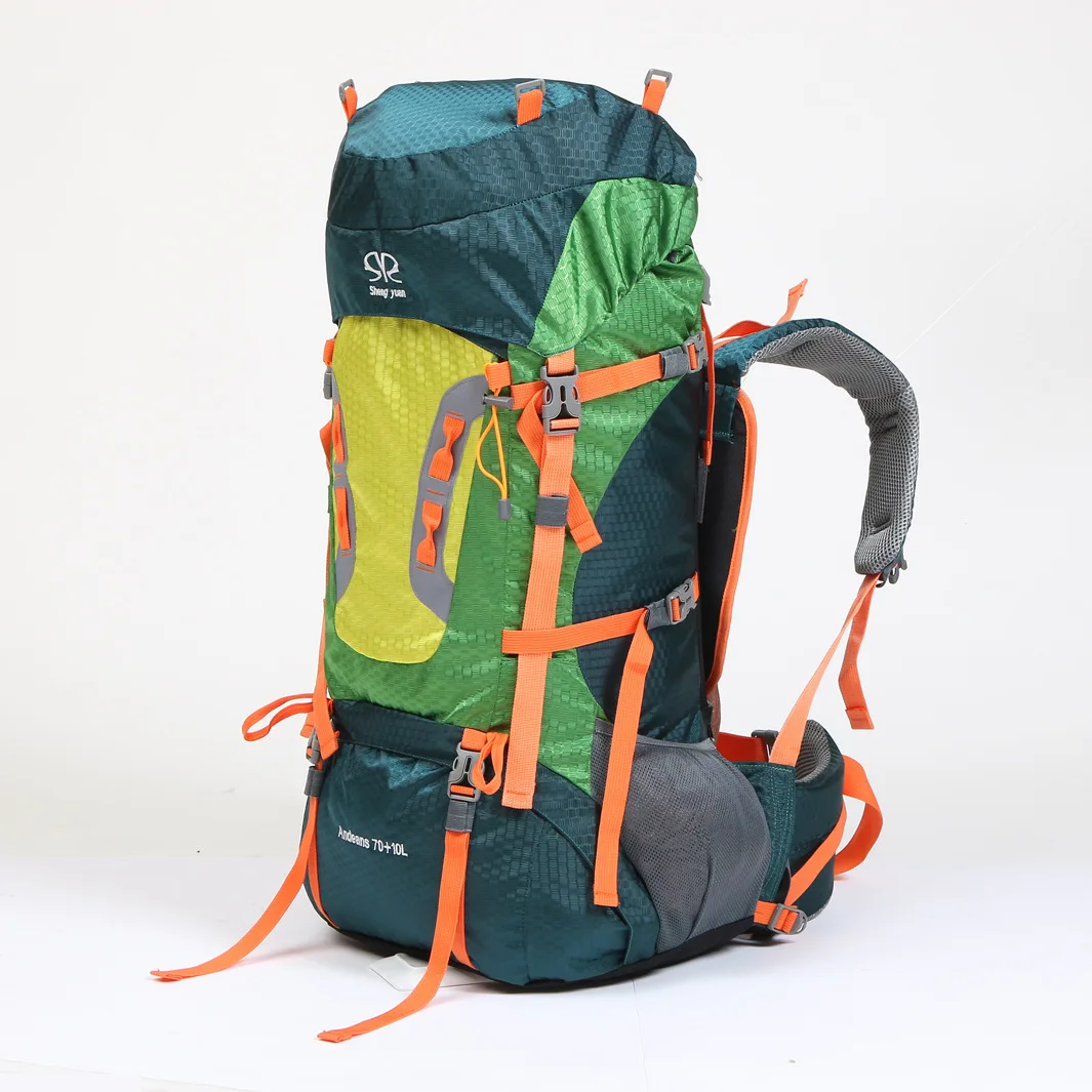 Большой емкости открытый спортивный рюкзак путешествия на ноге двойной плечо альпинизма сумка A5104